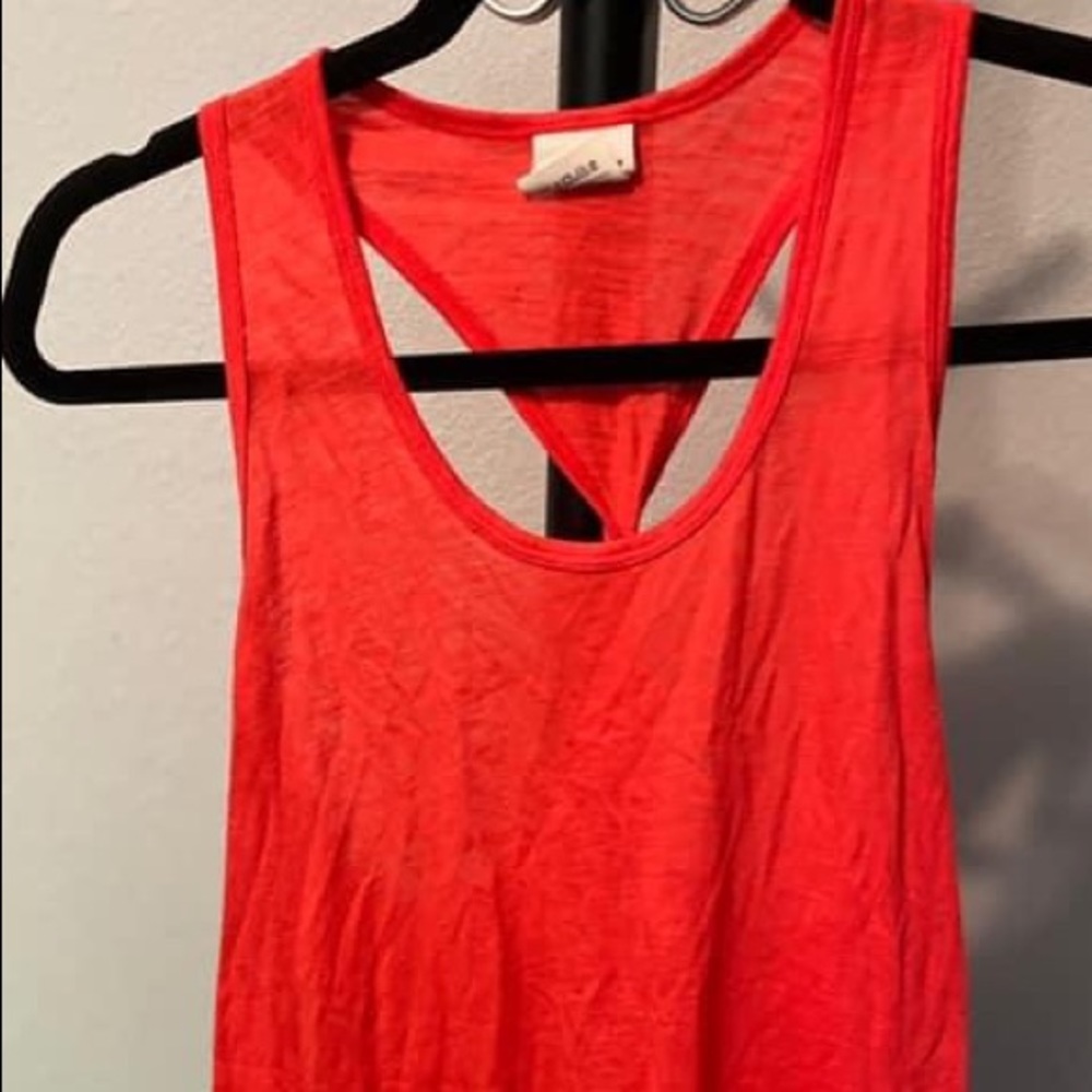 PINK twisted tank top